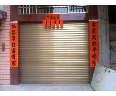 電泳香檳色車庫(kù)門